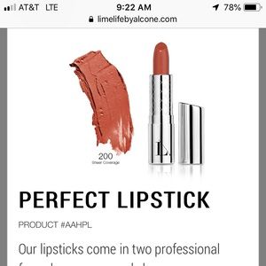 New limelife by alcone lipstick